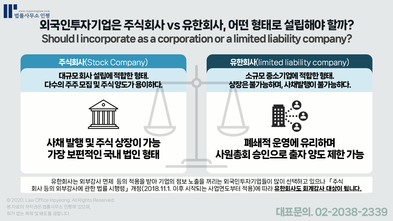 외국인투자법인설립 절차 - 전문변호사의 직접 상담과 가이드라인